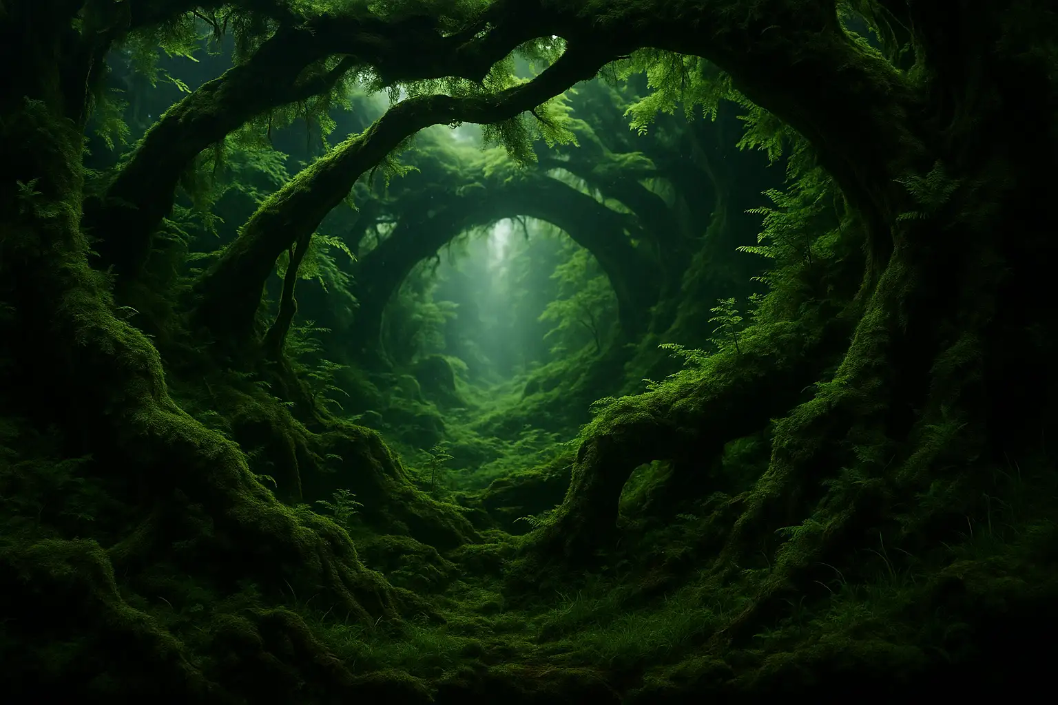 Aquascaping Forest Background