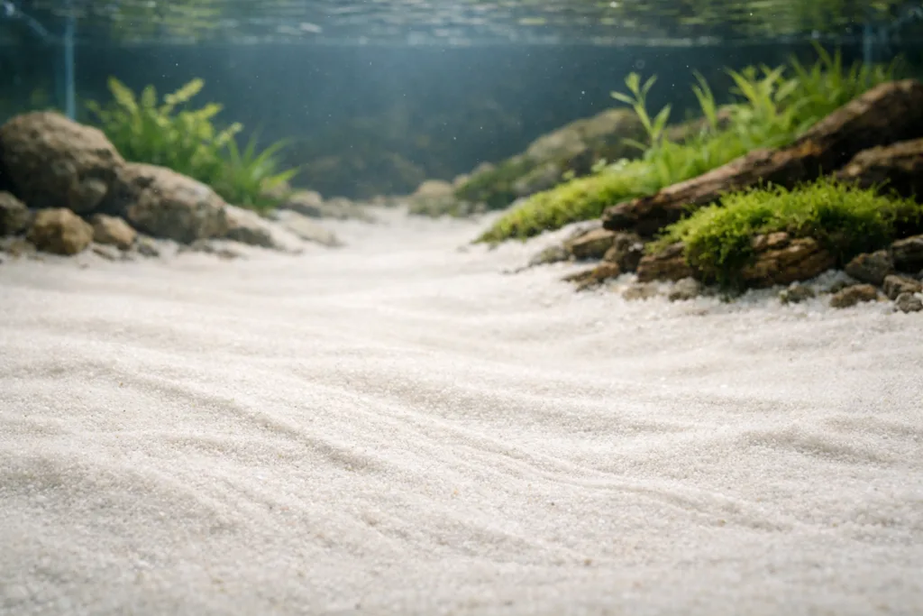 Aquarium Sand: Complete Guide to Safe Use, Aesthetics & Maintenance