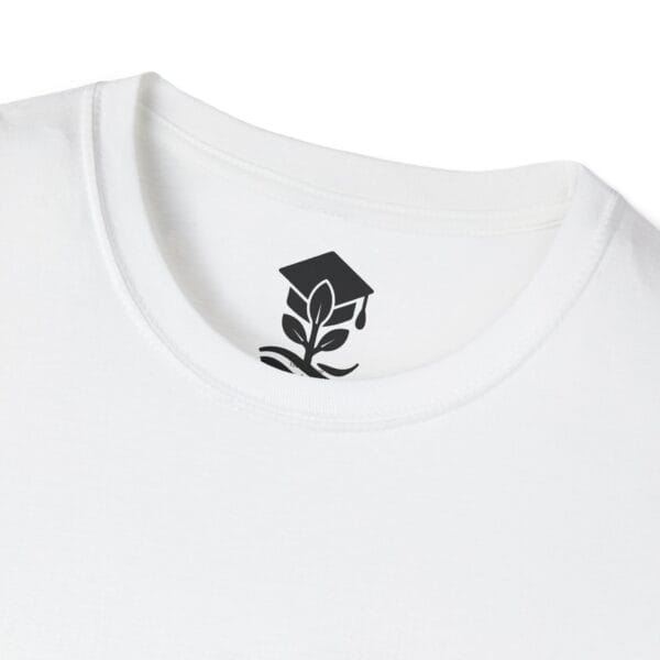 Graduation Plant T-Shirt | Unisex Softstyle Tee for Nature Lovers, Eco-Friendly Gift, College Celebration, Student Apparel, Graduation [...] - Image 3