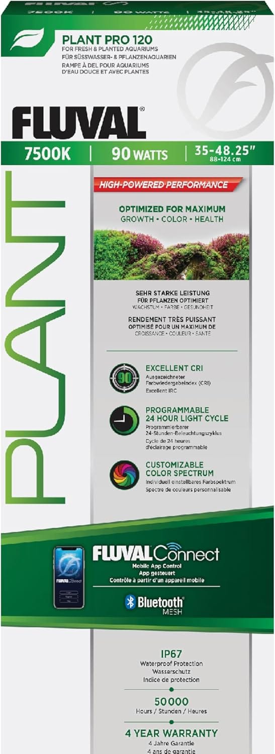 Fluval LED Plant Pro 4.0 Aquarium Lighting – 90W / 90 cm