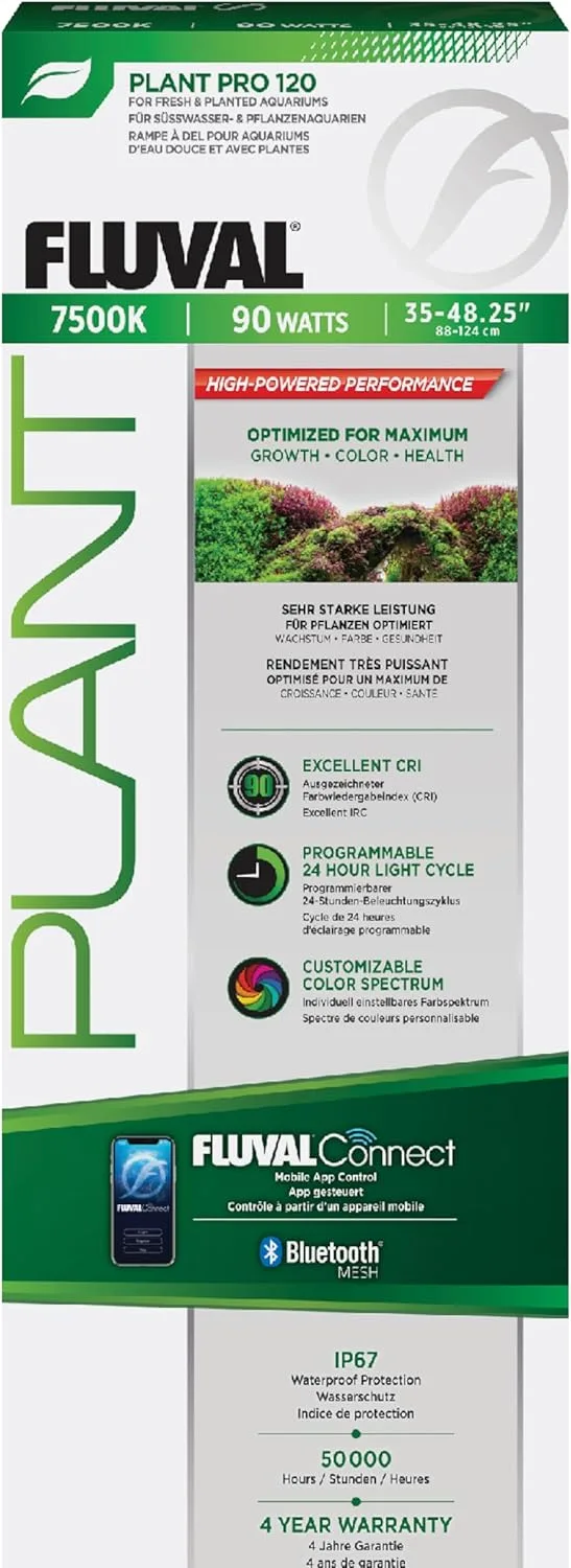 Fluval LED Plant Pro 4.0 Aquarium Lighting – 90W / 90 cm