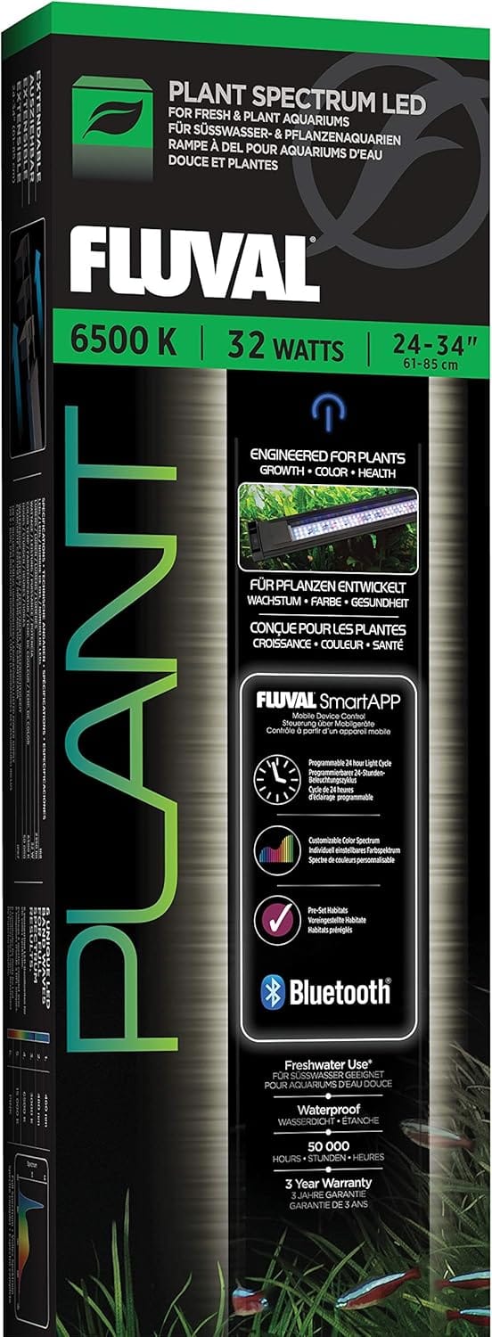 Fluval Plant 3.0 LED Lighting for Freshwater Aquariums – 32 W (61–85 cm)