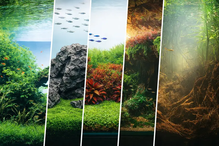 Aquarium Styles Guide: Nature, Iwagumi, Dutch, Diorama & Biotope