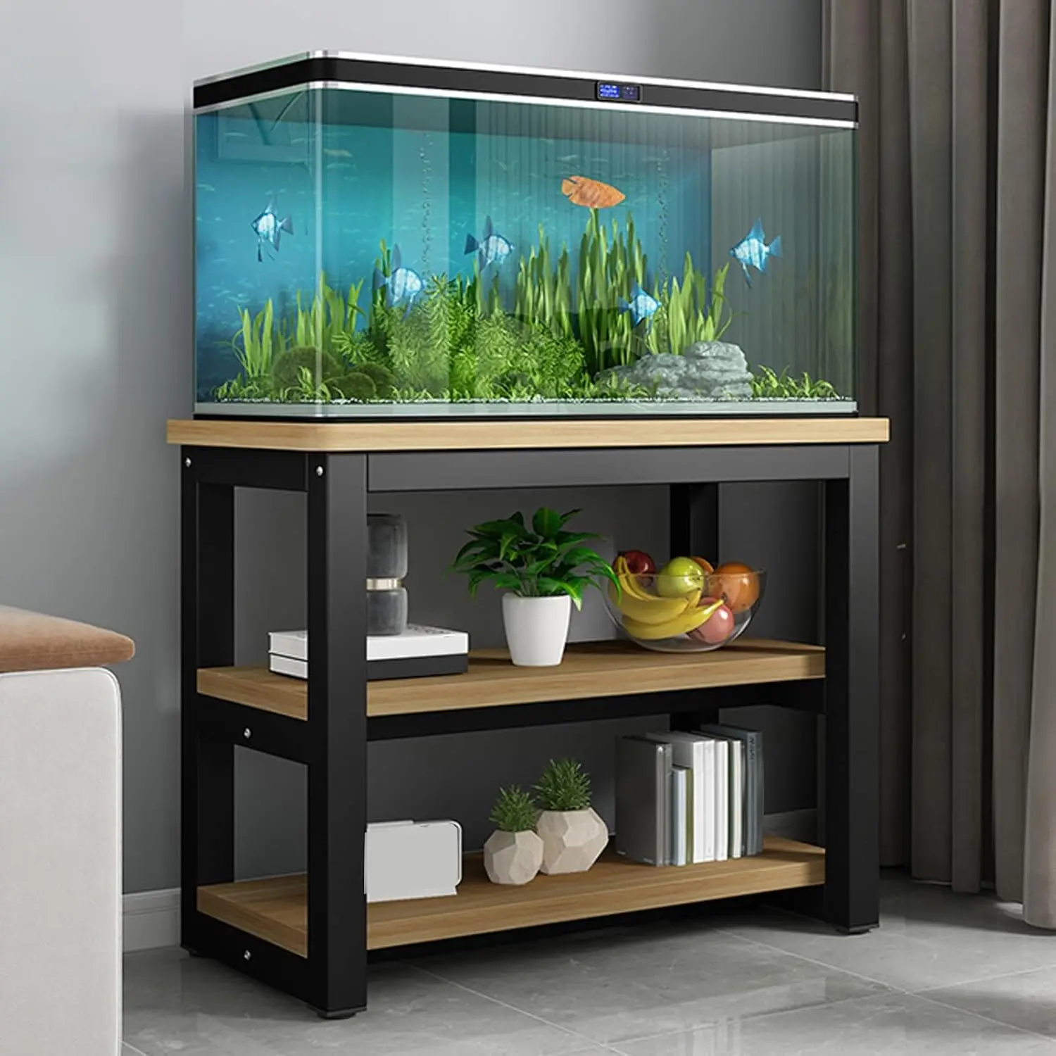 Aquarium Cabinet with Metal Frame (40–120 cm Variants)