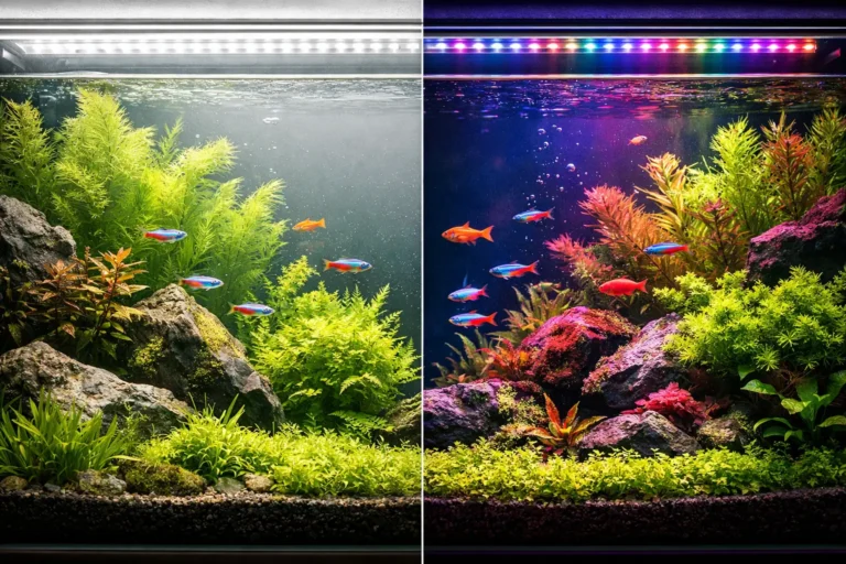 White vs RGB Aquarium Lighting: Which Is Better for Planted Tanks?