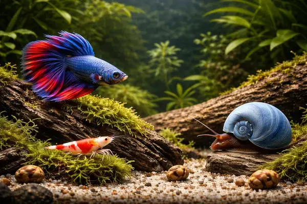 Aquarium Fish Shrimp Snails