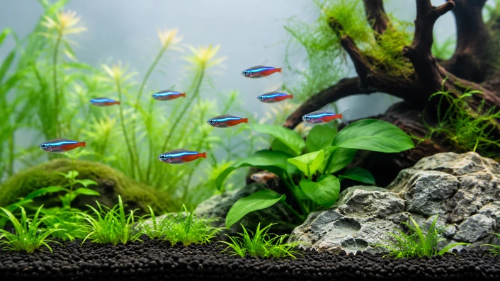 Aquarium with Nano fish for beginner