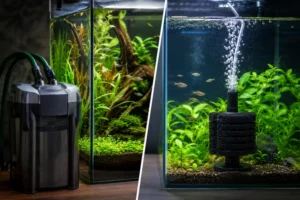 Canister vs Sponge Filter
