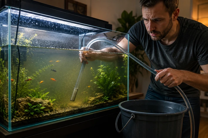 Emergency Aquarium Water Change: When, How Much & Safe Steps